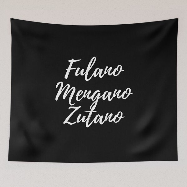 Item preview, Fulano, mengano y zutano - Dominican slang designed and sold by gloriasd14.