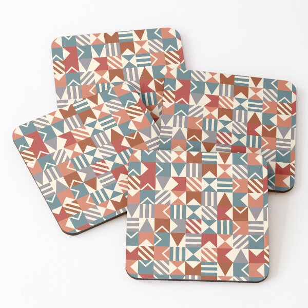 Item preview, Geometric retro orange abstract background designed and sold by TheSimpleMan.
