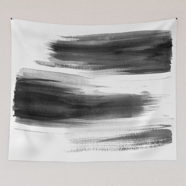 Item preview, Different Strokes in Black designed and sold by Jenie Yolland.