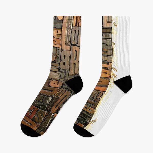 Item preview, Alfabet woods art awesome brown colour designed and sold by Arramavis.