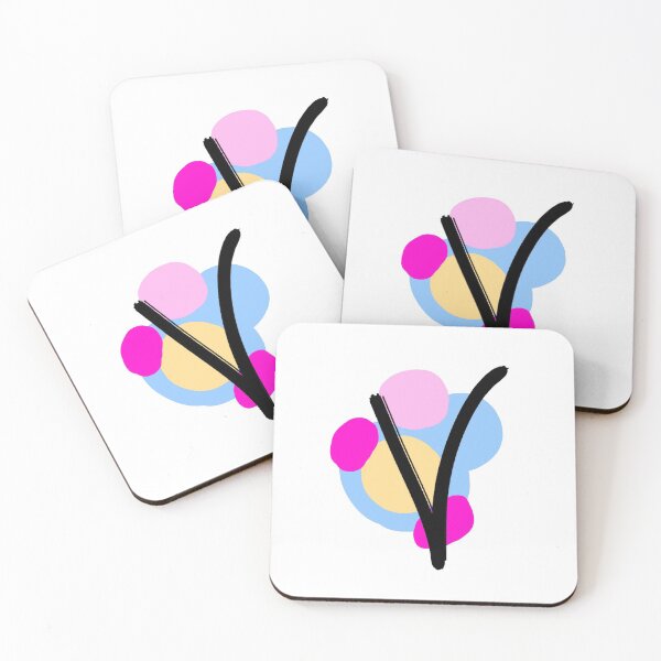 Item preview, Colorful Letter V designed and sold by ameliaesmith.
