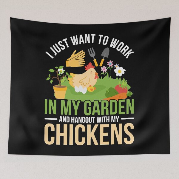 Item preview, Farm Animal Garden Farmer Pet Chicken designed and sold by WayneEntwisle.