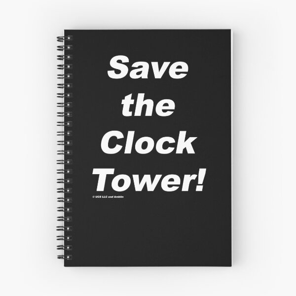 Item preview, Save the Clock Tower! - Back to the Future designed and sold by greg5000.