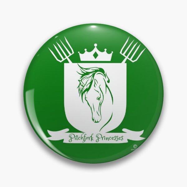 Item preview, Pitchfork Princesses White Logo Equestrian designed and sold by TeeThePeople.