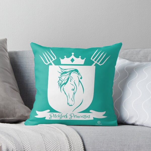 Item preview, Pitchfork Princesses White Logo Equestrian designed and sold by TeeThePeople.