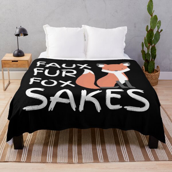 Item preview, Faux Fur Fox Sakes designed and sold by livelight.