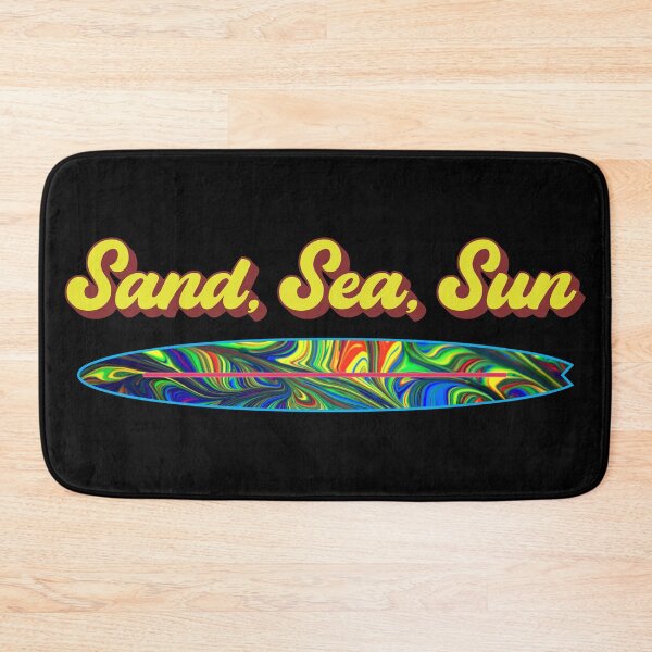 Item preview, Sand Sea Sun and A Surfboard designed and sold by dhajr.