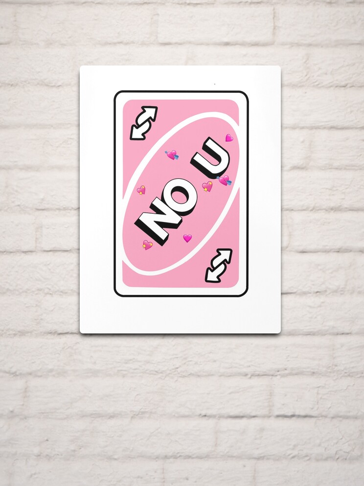 No U Uno Card Pin for Sale by Mumize