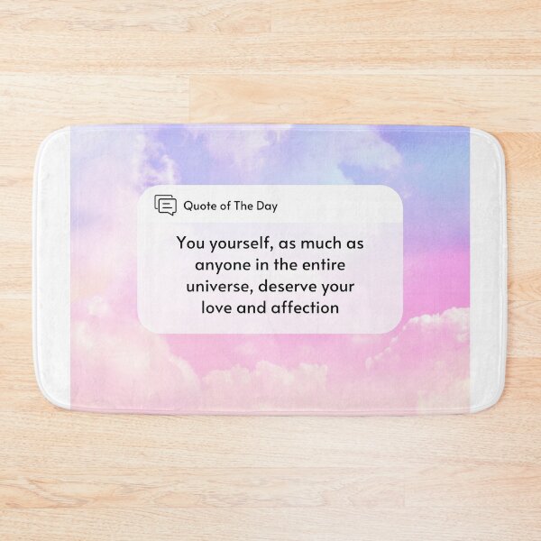 Item preview, You Deserve To Love Yourself | Inspiring Quotes | Daily Affirmation designed and sold by Highon444.