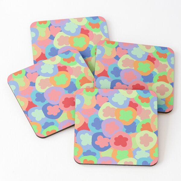 Item preview, Colorful Five Petal Flower Pattern  designed and sold by SofiaSava01.