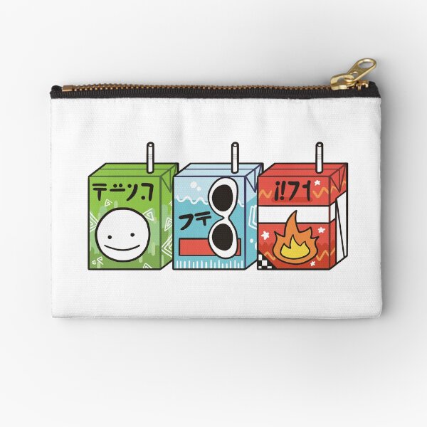 Dream Team Juice Boxes Zipper Pouch