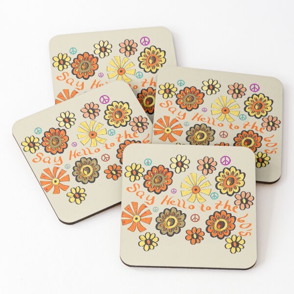 Item preview, Say hello to the 60’s designed and sold by TheClayMermaid.