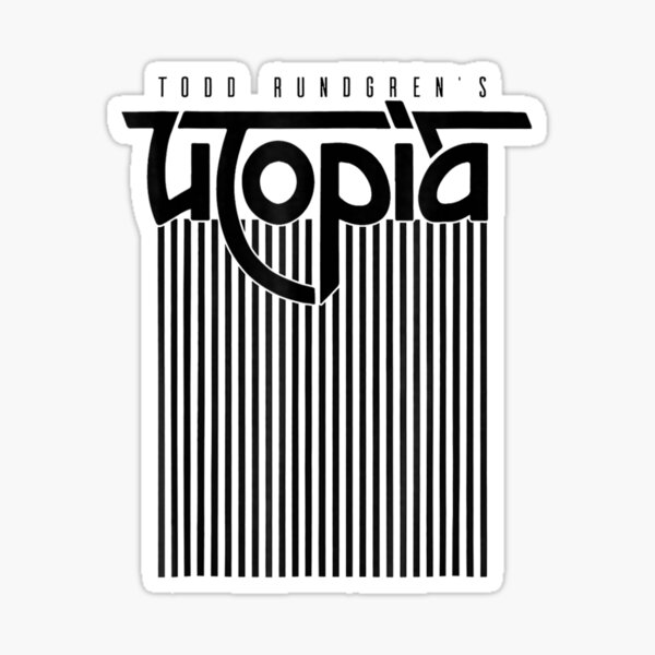 Todd Rundgrens Utopia Lines Tee Officially Licensed Sticker