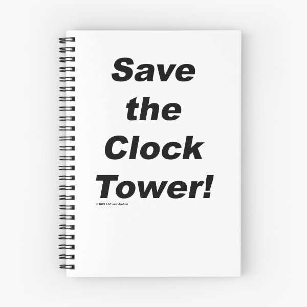 Item preview, Save the Clock Tower! - Back to the Future designed and sold by greg5000.