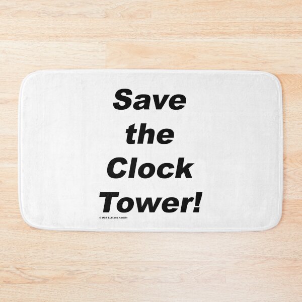 Item preview, Save the Clock Tower! - Back to the Future designed and sold by greg5000.