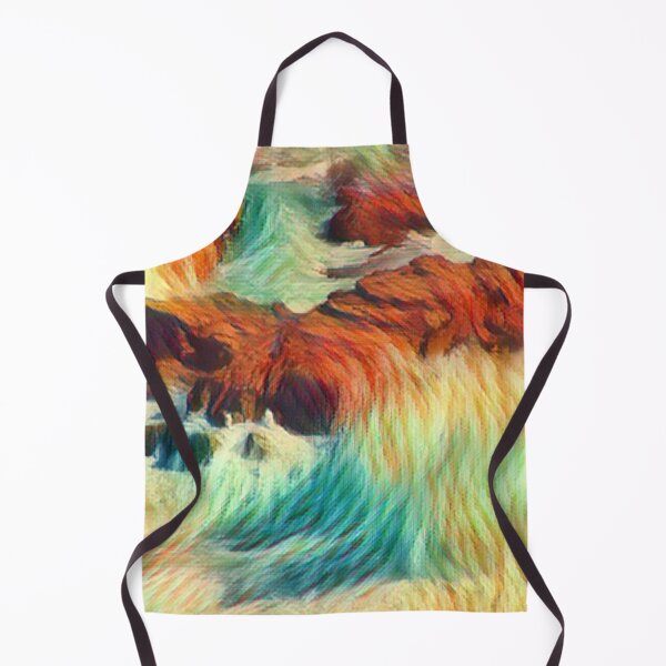 Item preview, Ocean Storm abstract art of waves Breaking on Rocks designed and sold by bradm50.