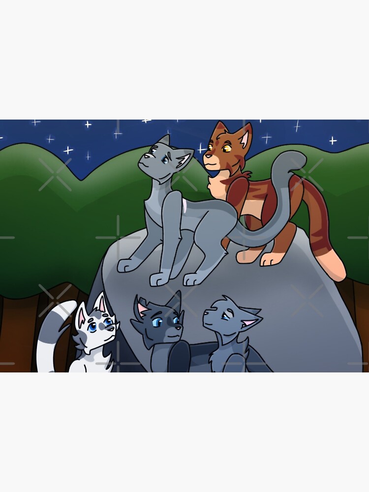 "Bluestar’s Family" Mask for Sale by ceolsonart | Redbubble