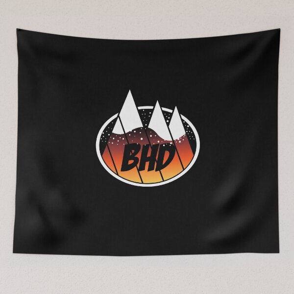 Item preview, BHD Minimalist Winter Sunset Mountains designed and sold by SMilllar.