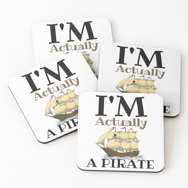 Item preview, I am Actually A Pirate designed and sold by AmazingEcraft.