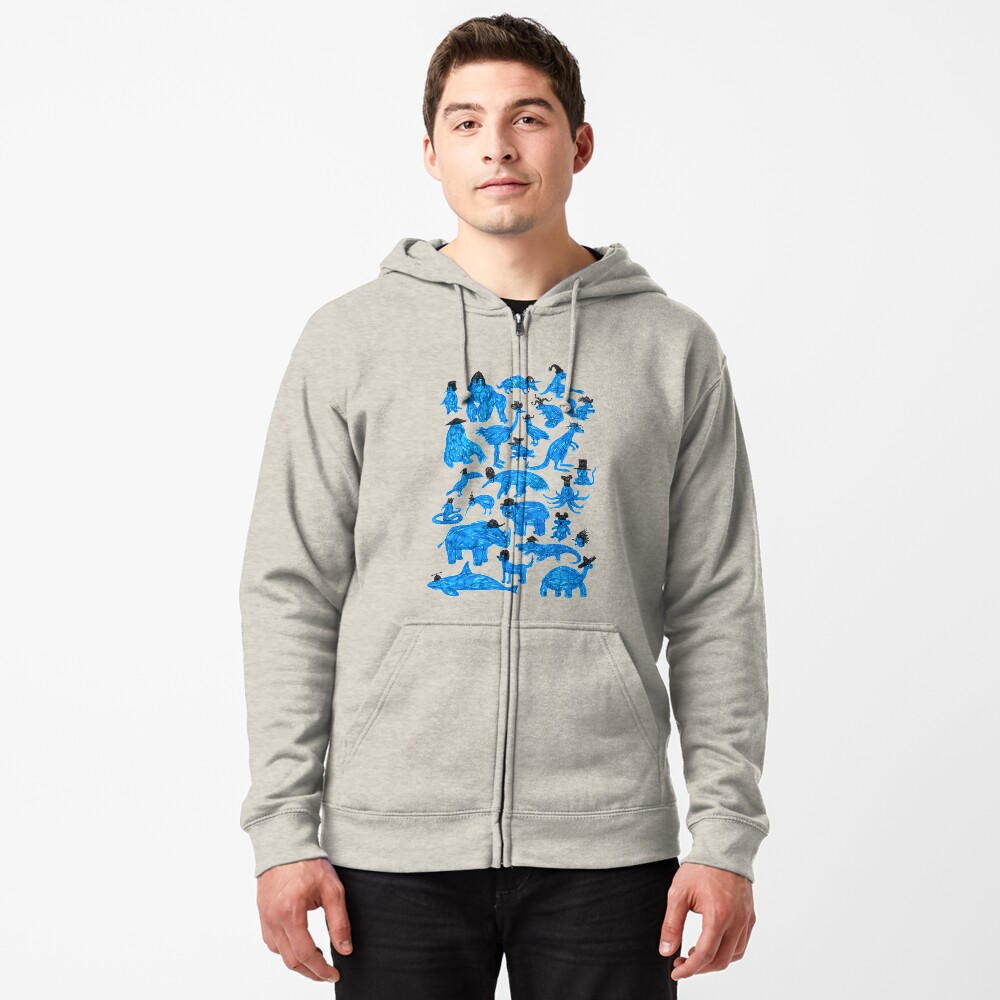 Item preview, Zipped Hoodie designed and sold by WanderingBert.