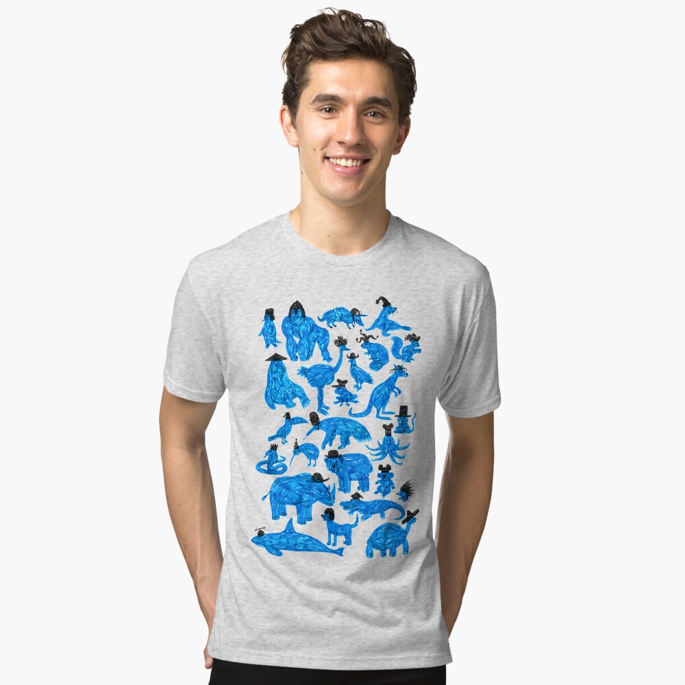Item preview, Tri-blend T-Shirt designed and sold by WanderingBert.