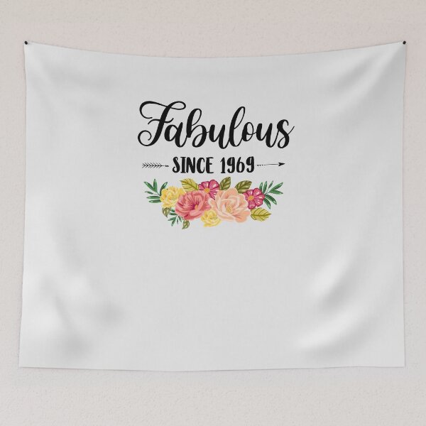 Item preview, 52nd Birthday Gifts Women 52 Year Old Fabulous Since 1969 designed and sold by CreativeGift.
