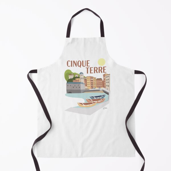 Item preview, Cinque Terre Italian Boat Town  designed and sold by Patrick Scullin.