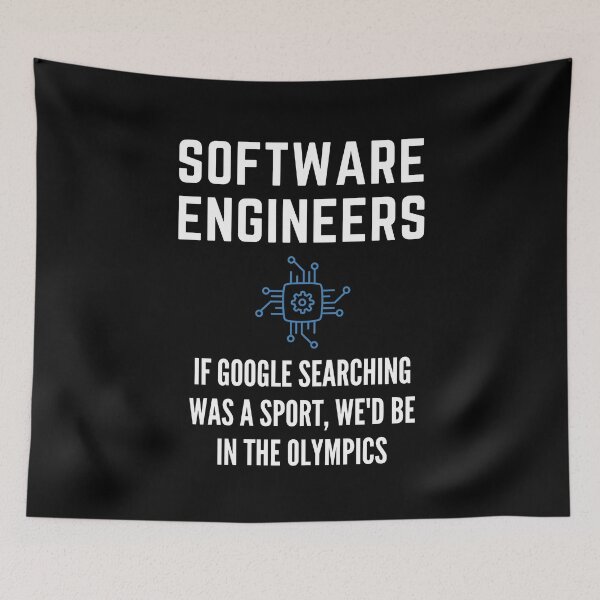 Item preview, Funny software engineer quote designed and sold by AverageApparel.