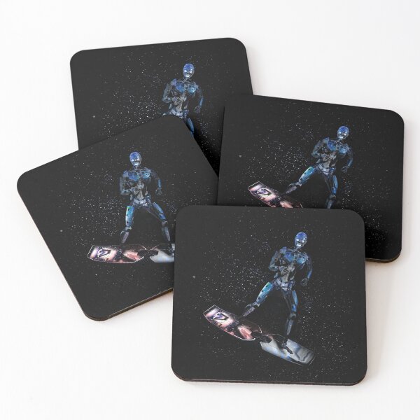 Item preview, Robot Skating in Space designed and sold by cannevas.