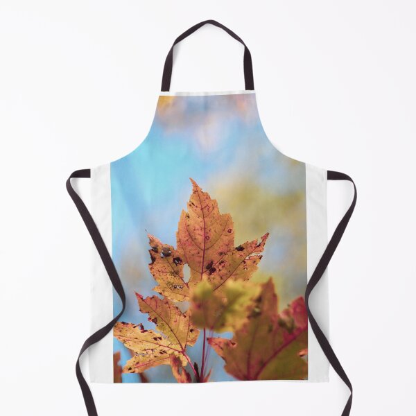 Aperçu de l'œuvre Feuilles d'automne avec fond de ciel bleu créée et vendue par Shockzedits.