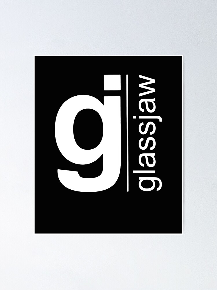 "glassjaw" Poster for Sale by Mrbeemvn Redbubble