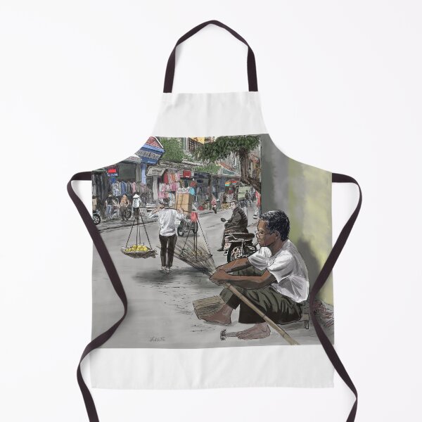 Item preview, Street shops Hanoi Vietnam  designed and sold by GunnerStudios.