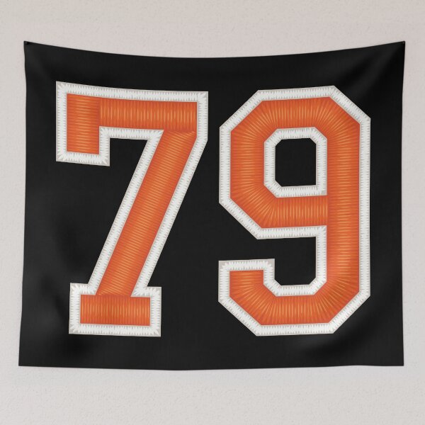 Item preview, Sports Number 79 Jersey seventy-nine Orange designed and sold by elhefe.