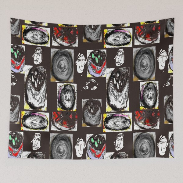 Item preview, vortex, artwork, DIY, punk, psychedelic, Collage, abstract designed and sold by Stacey Lazarus.