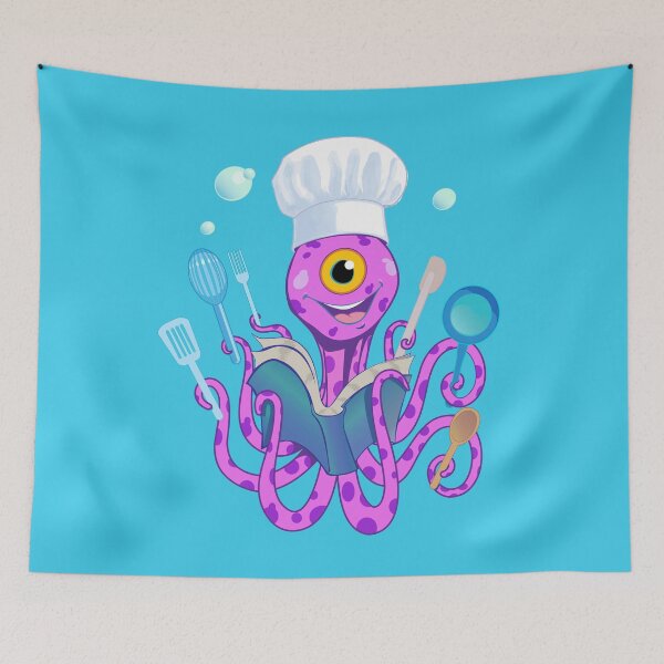 Item preview, Colossal Squid Can Cook! by Keith Garletts designed and sold by TheGarlicRoost.