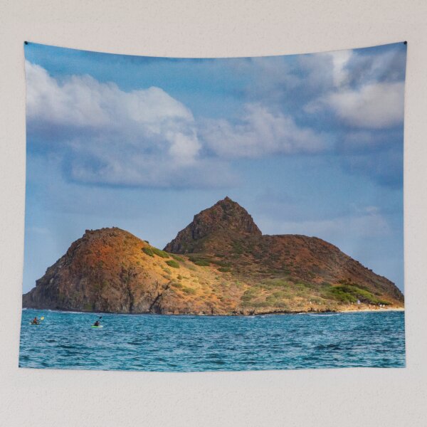Item preview, Kayaking toward an island designed and sold by Charles August.