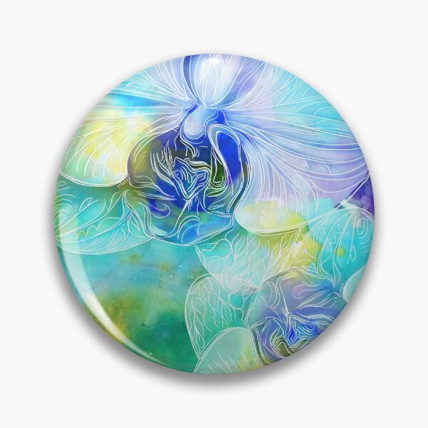 Item preview, Blue Green Orchids designed and sold by JessKingArtist.