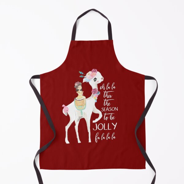 Item preview, Jolly Fa La La Christmas Llama designed and sold by MJDezigns.