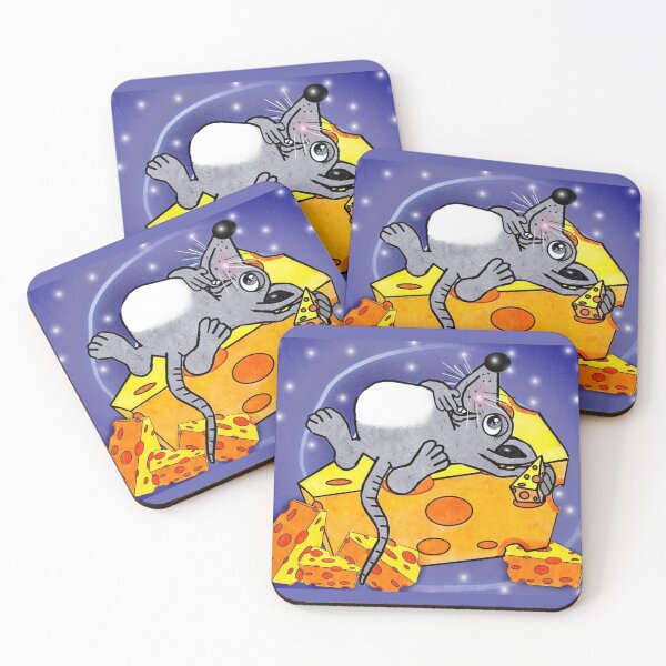 Item preview, Cheese and a greedy rat  designed and sold by Shirley cute art .