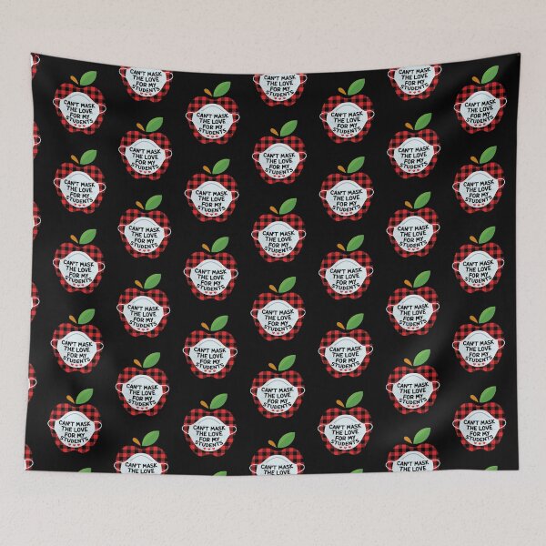 Item preview, Can't Mask The Love For My Students - Virtual Teaching designed and sold by styleofpop.