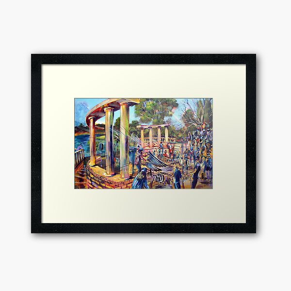 the Big Murimba and the thongaphon Framed Art Print