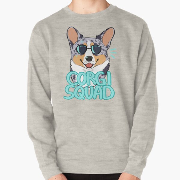 CORGI SQUAD (merle tricolor) Pullover Sweatshirt