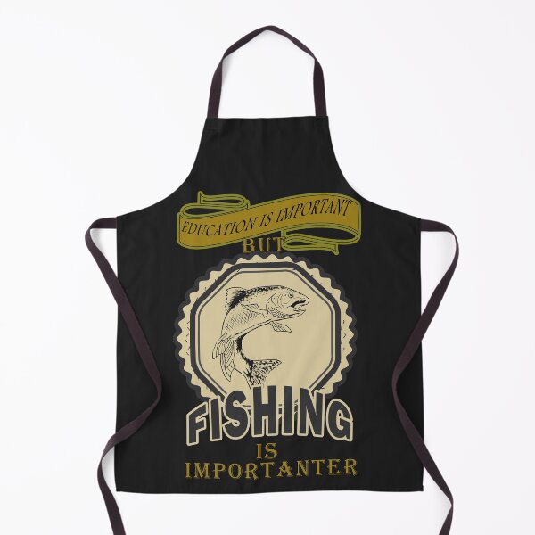 Item preview, Education Is Important But Fishing Is Importanter designed and sold by teledesign.