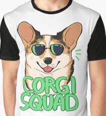 CORGI SQUAD (sable) Graphic T-Shirt