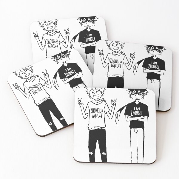 Item preview, Zhongli's Wallet (lineart) designed and sold by astrayeah.