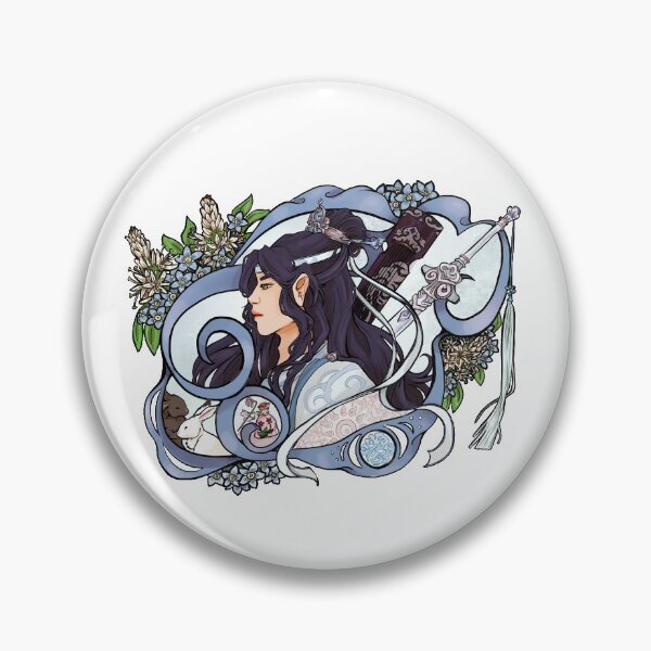 Artikelvorschau, Lan Wangji Jugendstil entworfen und verkauft von KonneiArt.