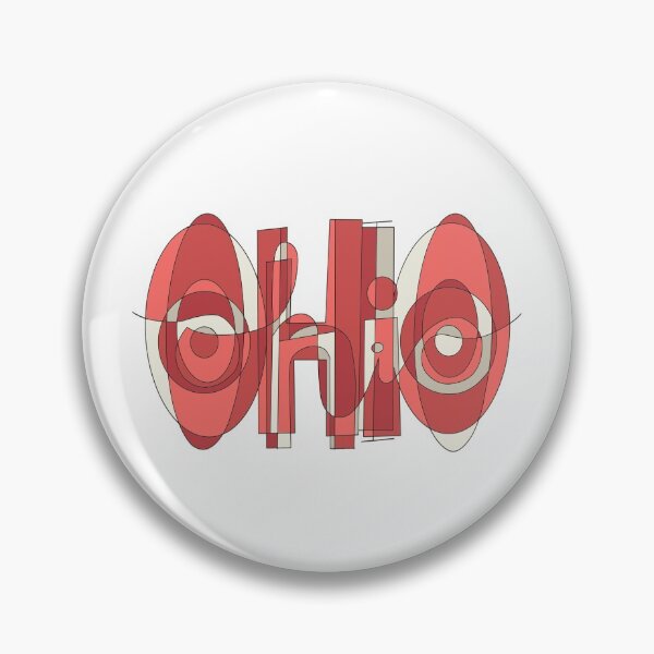 Artikelvorschau, Red Ohio Word Doodle entworfen und verkauft von klaireep.