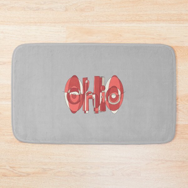 Item preview, Red Ohio Word Doodle designed and sold by klaireep.