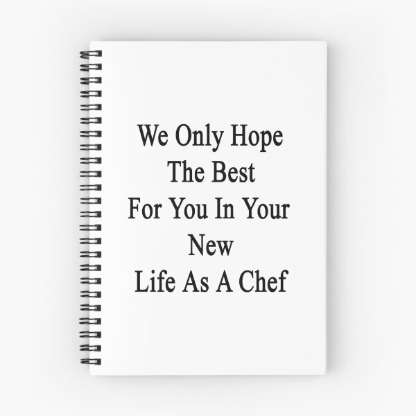 Item preview, We Only Hope The Best For You In Your New Life As A Chef  designed and sold by supernova23.