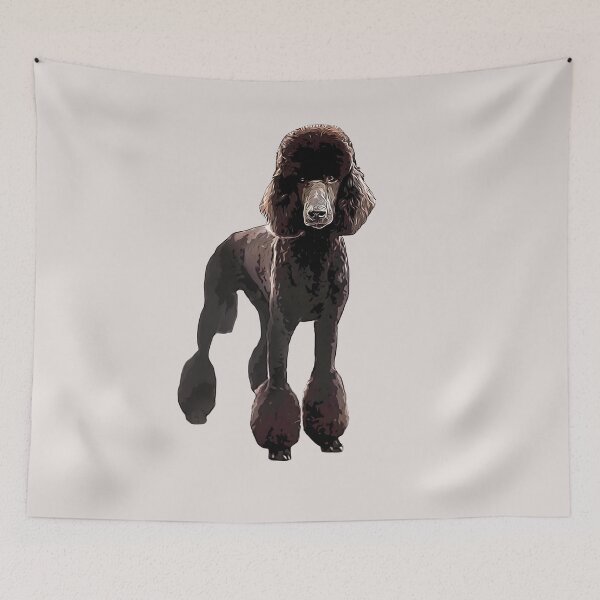 Item preview, Poodle Black Elegance designed and sold by ElegantCat.